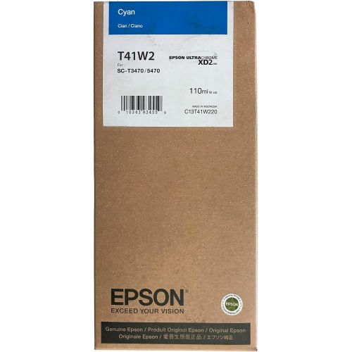 엡손 Epson 110 ml - Cyan - Original - Ink Cartridge - for SureColor T3470, T5470