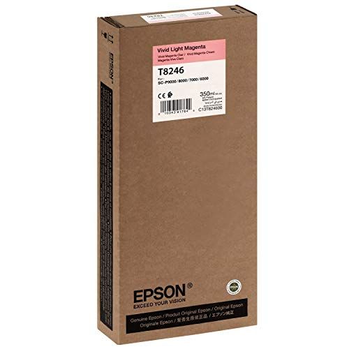 엡손 Epson UltraChrome HD Ink Cartridge - 350ml Vivid Light Magenta (T824600)