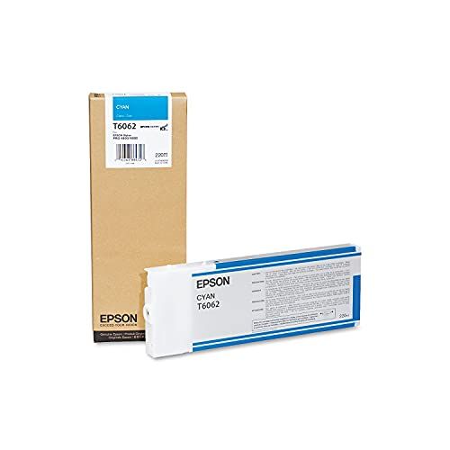 엡손 Epson UltraChrome K3 Ink Cartridge - 220ml Cyan (T606200)
