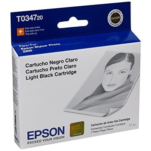 엡손 Epson T034720 Stylus Photo 2200 Light Black Ink