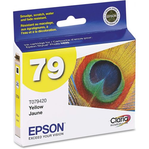 엡손 Epson Ink- Epson T0794 (T079420) Yellow Original Ink Cartridge