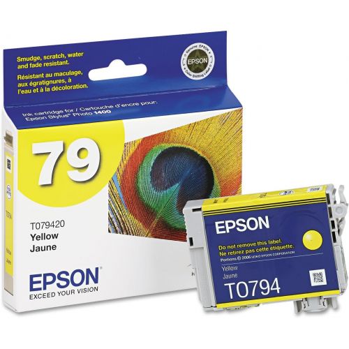 엡손 Epson Ink- Epson T0794 (T079420) Yellow Original Ink Cartridge