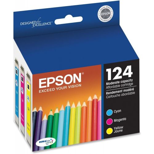 엡손 Epson T124520 INK, EPSON, MODERATE CAPACITY CMY
