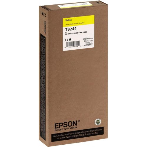 엡손 Epson UltraChrome HD Ink Cartridge - 350ml Yellow (T824400)