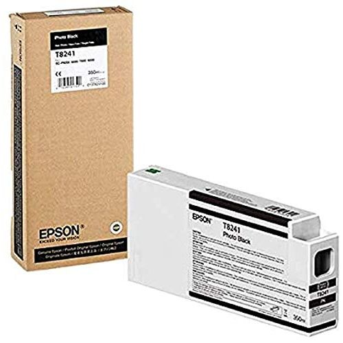 엡손 Epson UltraChrome HD Ink Cartridge - 350ml Photo Black (T824100)