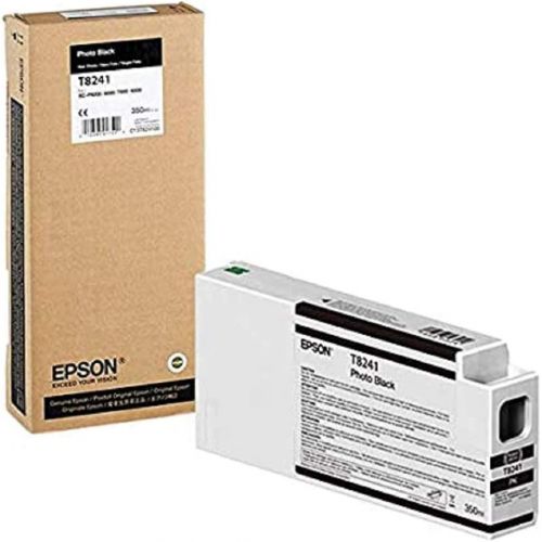 엡손 Epson UltraChrome HD Ink Cartridge - 350ml Photo Black (T824100)