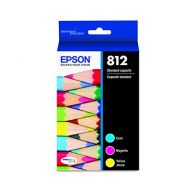 Epson T812 DURABrite Ultra Ink Standard Capacity Color Combo Pack (T812520-S) for Select Epson Workforce Pro Printers