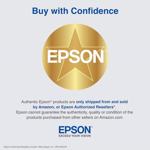 엡손 Epson 822 Standard Capacity, Cyan, Magenta, Yellow Jaune -Cartridge Combo Pack (822) for Select Epson Workforce Pro Printers