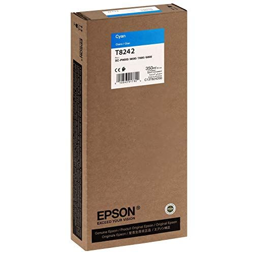 엡손 Epson UltraChrome HD Ink Cartridge - 350ml Cyan (T824200)