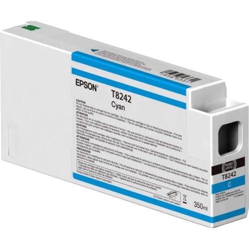 엡손 Epson UltraChrome HD Ink Cartridge - 350ml Cyan (T824200)