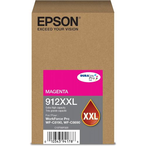 엡손 Epson DURABrite Pro T912XXL320 -Ink -Cartridge - Extra High Capacity Magenta