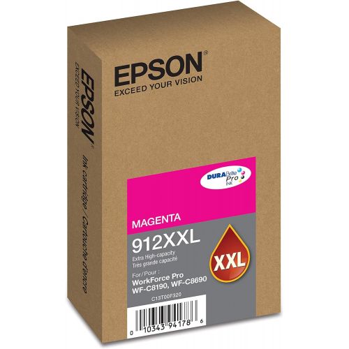 엡손 Epson DURABrite Pro T912XXL320 -Ink -Cartridge - Extra High Capacity Magenta