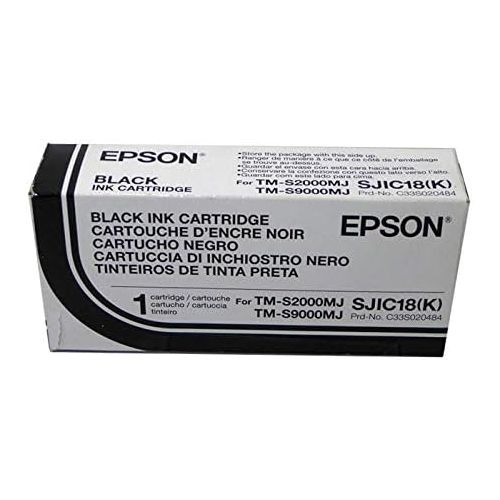 엡손 Epson SIJIC18(K) Original Ink Cartridge - Black