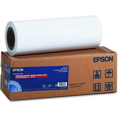 엡손 Epson Premium 16 Inch x 100 Feet Glossy Photo Paper (S041742)