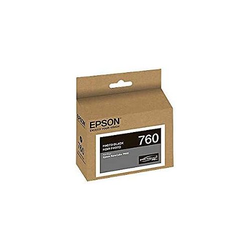 엡손 Epson T760120 (760) UltraChrome HD Ink (Photo Black) in Retail Packaging