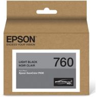 Epson T760720 UltraChrome HD Light Black Standard Capacity Cartridge Ink