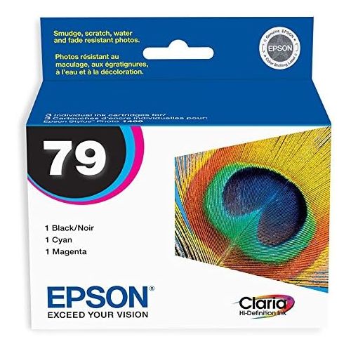 엡손 Epson T079920-S Claria High Cap Color Multipack for Stylus Photo R1400 -Ink