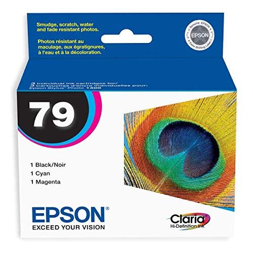 엡손 Epson T079920-S Claria High Cap Color Multipack for Stylus Photo R1400 -Ink