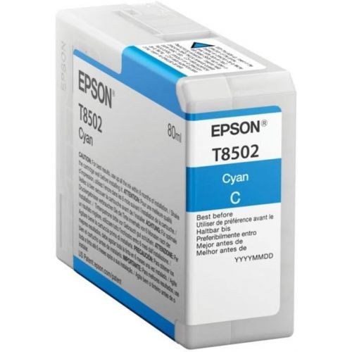 엡손 Epson UltraChrome HDR Ink Cartridge - 200ml Cyan (T653200)