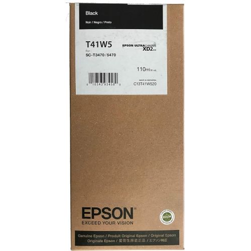 엡손 Epson 110 ml - Black - Original - Ink Cartridge - for SureColor T3470, T5470