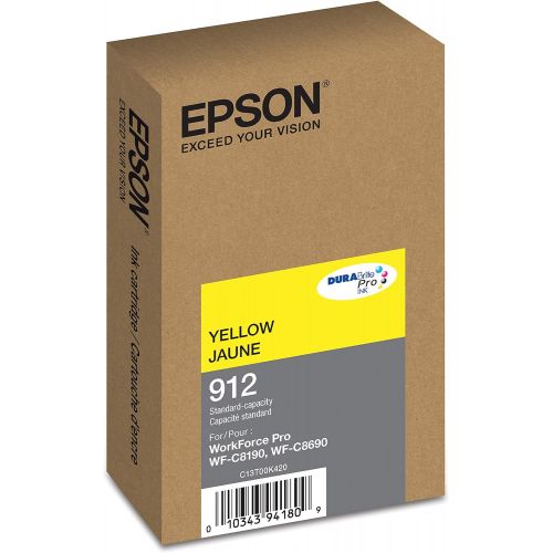 엡손 Epson DURABrite Pro T912420 -Ink -Cartridge - Standard Capacity Yellow