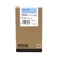 Genuine OEM Brand Name Epson T6035 Stylus 7000/7880/ 9800 Light Cyan Ink T603500