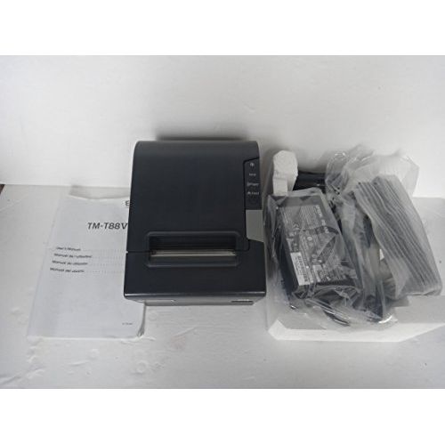 엡손 Epson C31CA85084 TM-T88V Thermal Receipt Printer Serial and USB Energy Star with PS180 - Color Dark Gray