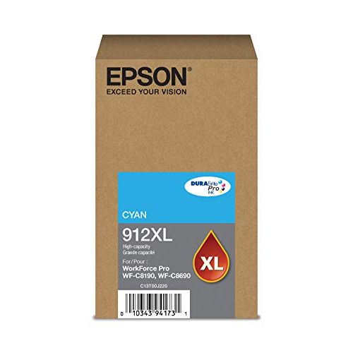 엡손 Epson DURABrite Pro T912XL220 -Ink -Cartridge - High Capacity Cyan
