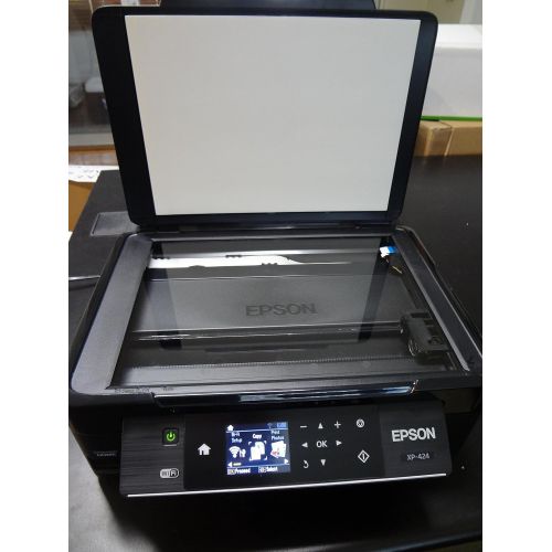 엡손 Epson Expression Home XP-424 Wireless Color Photo Printer with Scanner, Copier - Black