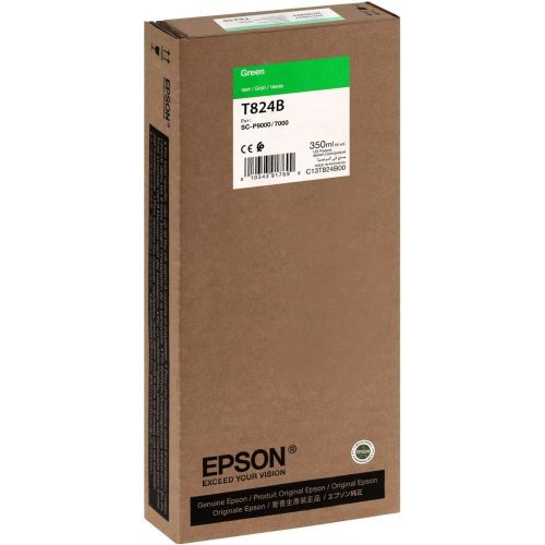 엡손 Epson UltraChrome HDX Ink Cartridge - 350ml Green (T824B00)