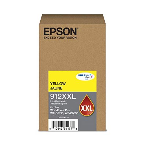 엡손 Epson DURABrite Pro T912XXL420 -Ink -Cartridge - Extra High Capacity Yellow