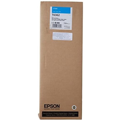 엡손 Epson UltraChrome HDR Ink Cartridge - 700ml Cyan (T636200)