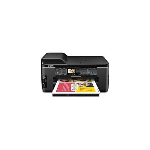 엡손 Epson WorkForce WF-7510 Wireless All-in-One Wide-Format Color Inkjet Printer, Copier, Scanner, Fax (C11CA96201)