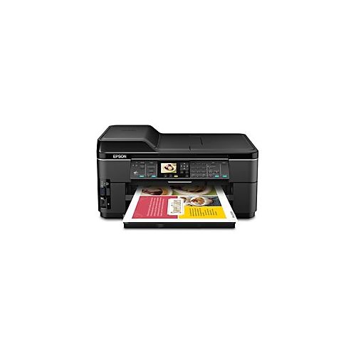 엡손 Epson WorkForce WF-7510 Wireless All-in-One Wide-Format Color Inkjet Printer, Copier, Scanner, Fax (C11CA96201)