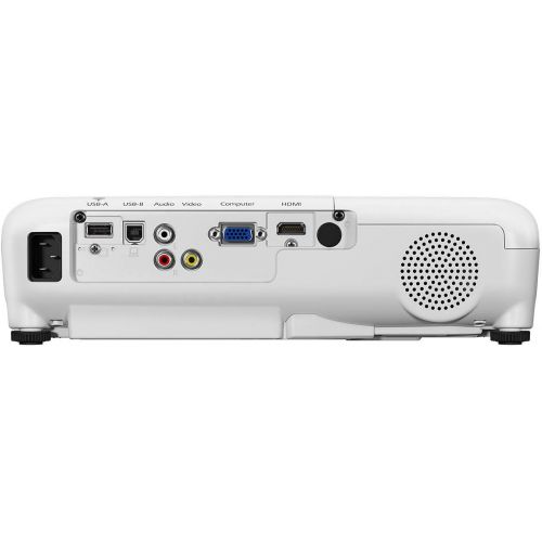 엡손 Epson Ex3260 Business V11h842020 3Lcd Projector, Black/White