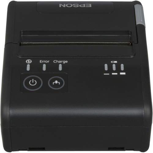 엡손 Epson C31CD70551 Series TM-P80 Wireless Receipt Printer, Bluetooth, iOS Operating System Compatible, Includes Battery and USB Cable, PS-11 Not Included, Black