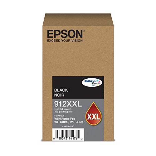 엡손 Epson DURABrite Pro T912XXL120 -Ink -Cartridge - Extra High Capacity Black