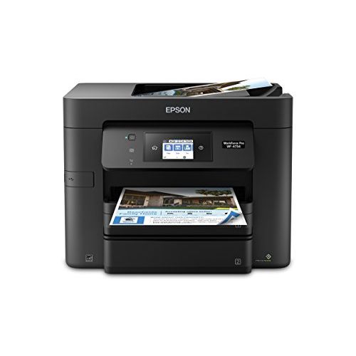 엡손 Epson WorkForce Pro WF-4734 All-in-One Printer:4-in-1 with Wi-Fi: Print/Copy/Scan/Fax