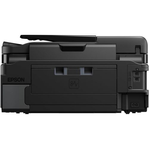 엡손 Epson WorkForce WF-3520 Wireless All-in-One Color Inkjet Printer, Copier, Scanner, 2-Sided Duplex, ADF, Fax. Prints from Tablet/Smartphone. AirPrint Compatible (C11CC33201)