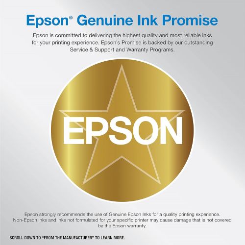 엡손 Epson EcoTank Photo ET-8500 Wireless Wide-Format Color All-in-One Supertank Printer with Scanner, Copier, Ethernet and 4.3-inch Color Touchscreen