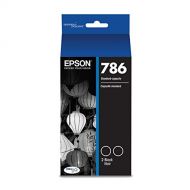 Epson DURABrite Ultra Standard-Capacity -Ink -Cartridge, Dual Black (T786120-D2)