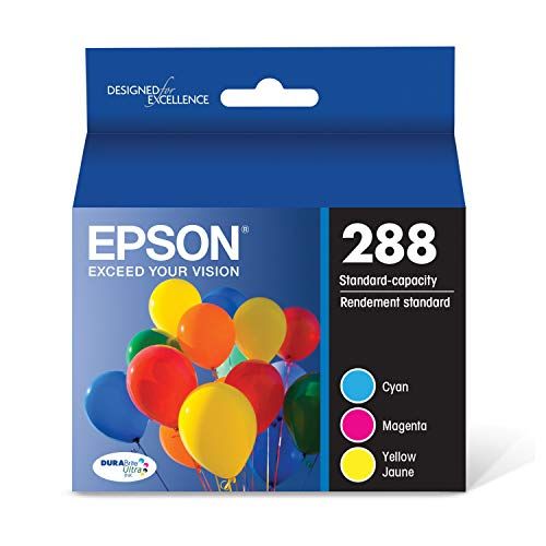 엡손 Epson T288 DURABrite Ultra Ink Standard Capacity Color Combo Pack (T288520-S) for select Epson Expression Printers