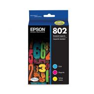 Epson T802 DURABrite Ultra -Ink Standard Capacity Color Combo Pack (T802520-S) for select Epson WorkForce Pro Printers