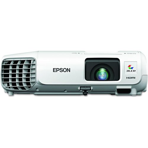 엡손 Epson V11H694020 PowerLite S27 SVGA 3LCD Projector 2700 Lumens 800 x 600 Pixels 1.35x Zoom White
