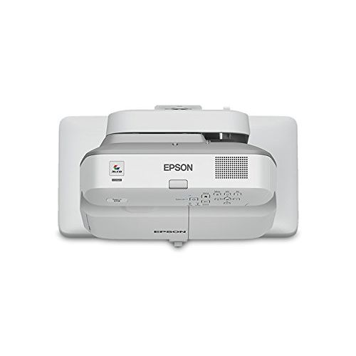 엡손 Epson PowerLite 675W 3200-Lumen WXGA Ultra-Short Throw 3LCD Projector
