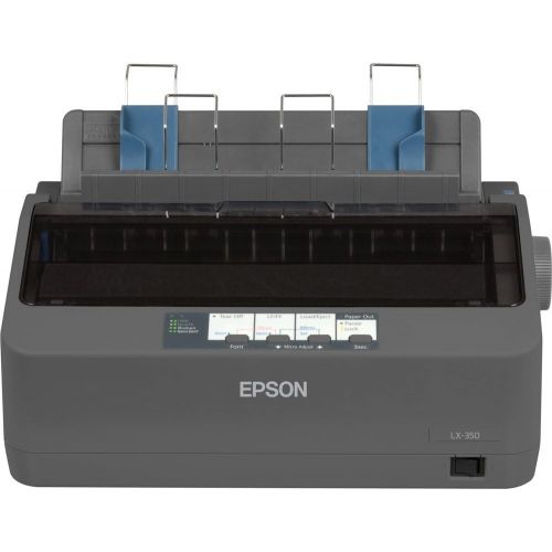 엡손 [아마존베스트]Epson C11CC24001 LX-350 Dot Matrix Printer - 9 pin - Up to 347 char/sec - Parallel/Serial/USB