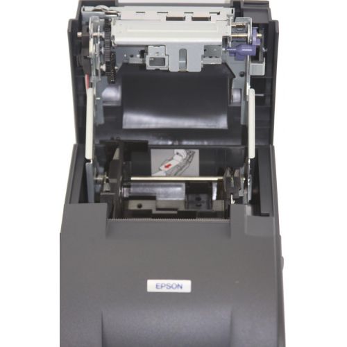엡손 [아마존베스트]Epson TM-U220B, Impact, Two-color printing, 6 lps, Ethernet, Auto-cutter, Auto-Status, PS-180 Power supply, Dark Gray