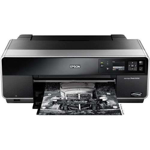 엡손 [아마존베스트]Epson Stylus Photo R3000 Wireless Wide-Format Color Inkjet Printer (C11CA86201)