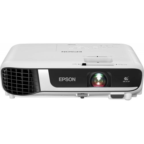 엡손 Epson EX5280 3-Chip 3LCD XGA Projector, 3,800 Lumens Color Brightness, 3,800 Lumens White Brightness, HDMI, Built-in Speaker, 16,000:1 Contrast Ratio