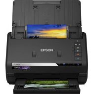 [아마존베스트]Epson FastFoto FF-680W scanner (scans 10 x 15 photos in one second, up to DIN A4, double-sided scan, automatic alignment, cut and optimisation, easy to save pictures).